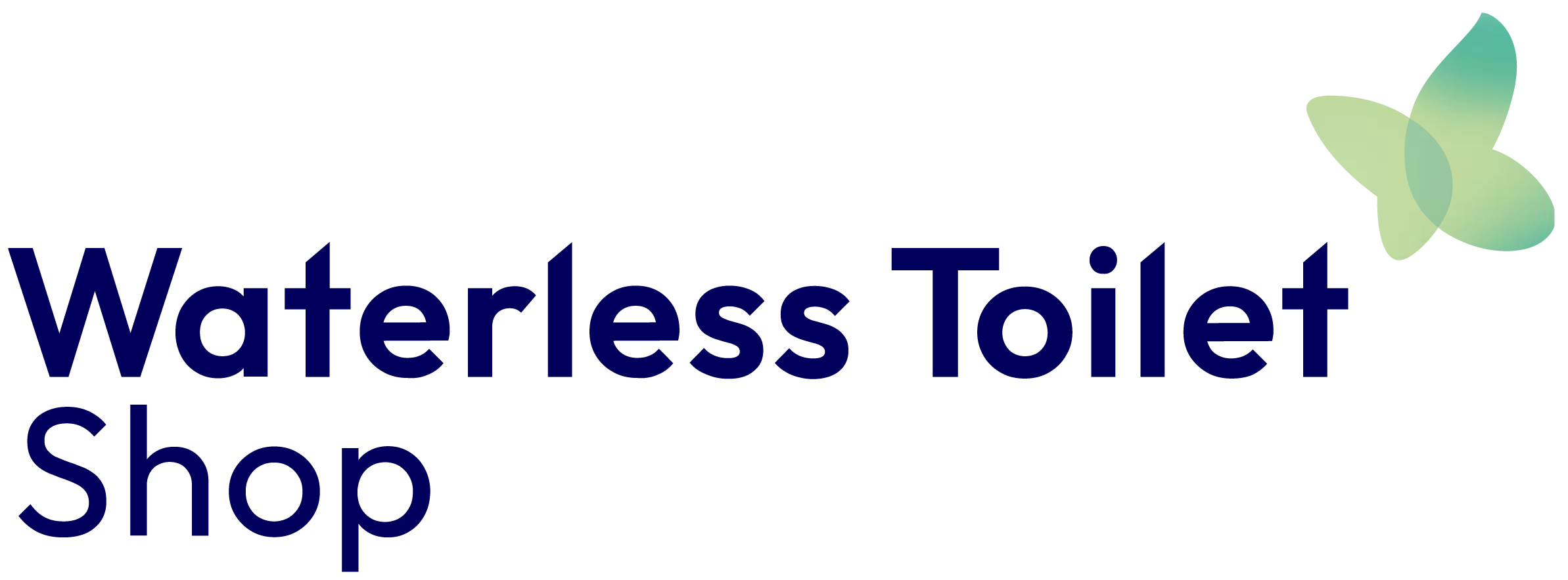 Waterless toilet shop logo