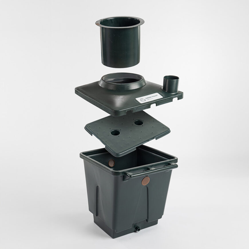 Green Toilet 120 Family Composting Toilet Package