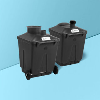 Green Toilet 330 Package with Spare container