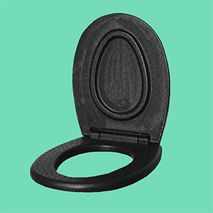 Hinged thermal seat black delivery contents