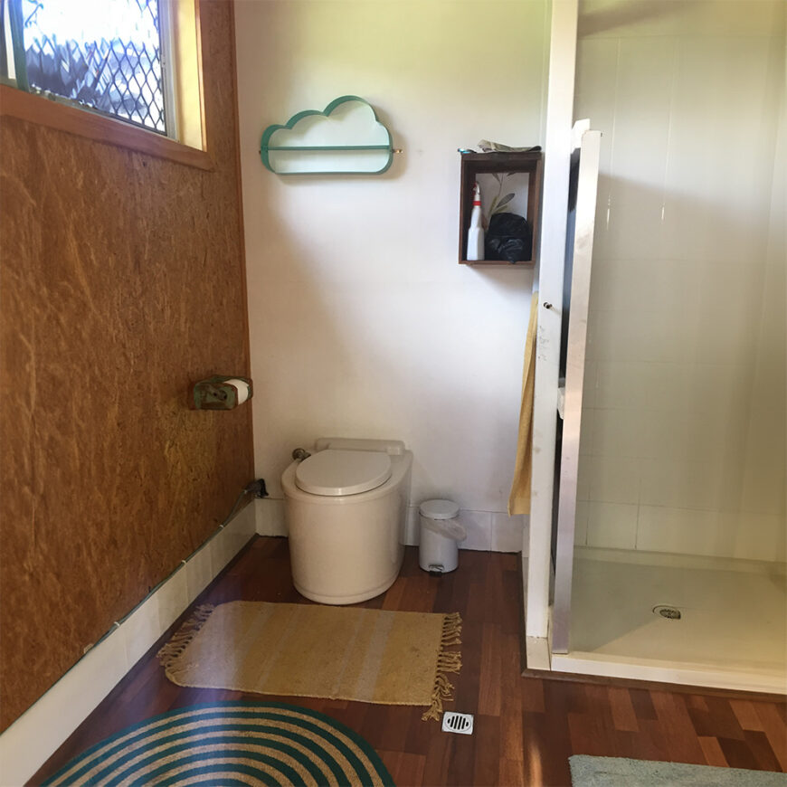 Oz-e-Pod installed in a bathroom