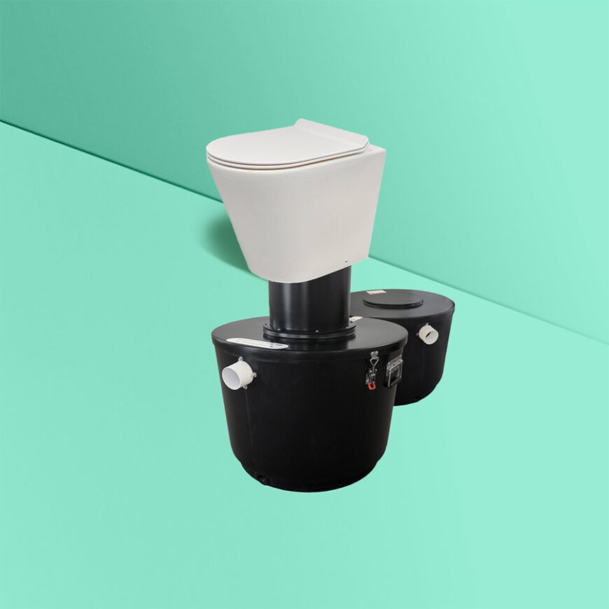 gl 90 batch composting toilet package