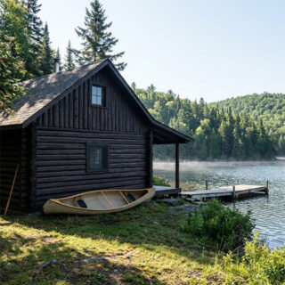 hunting cabin