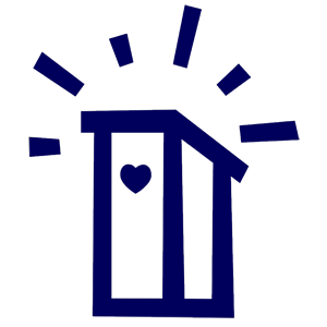 composting toilets for outhouse icon blue