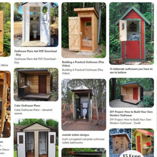 pinterest outhouses