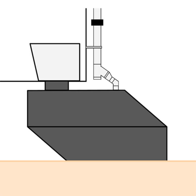 CF-continuous-composting-toilet-installation-principle on ground level