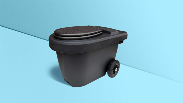 Green Toilet 100 Easy composting toilet