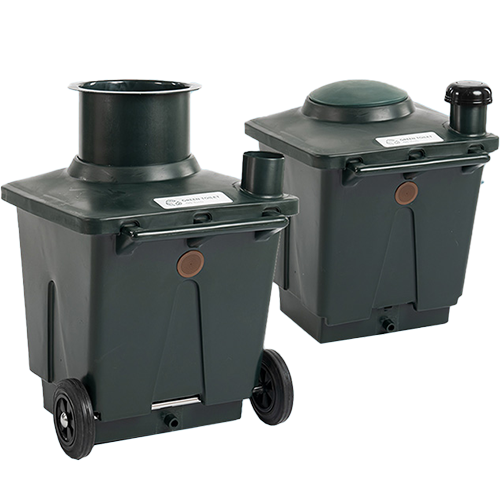 Green Toilet 120 with Spare Container Batch Composting Toilet png 500 500