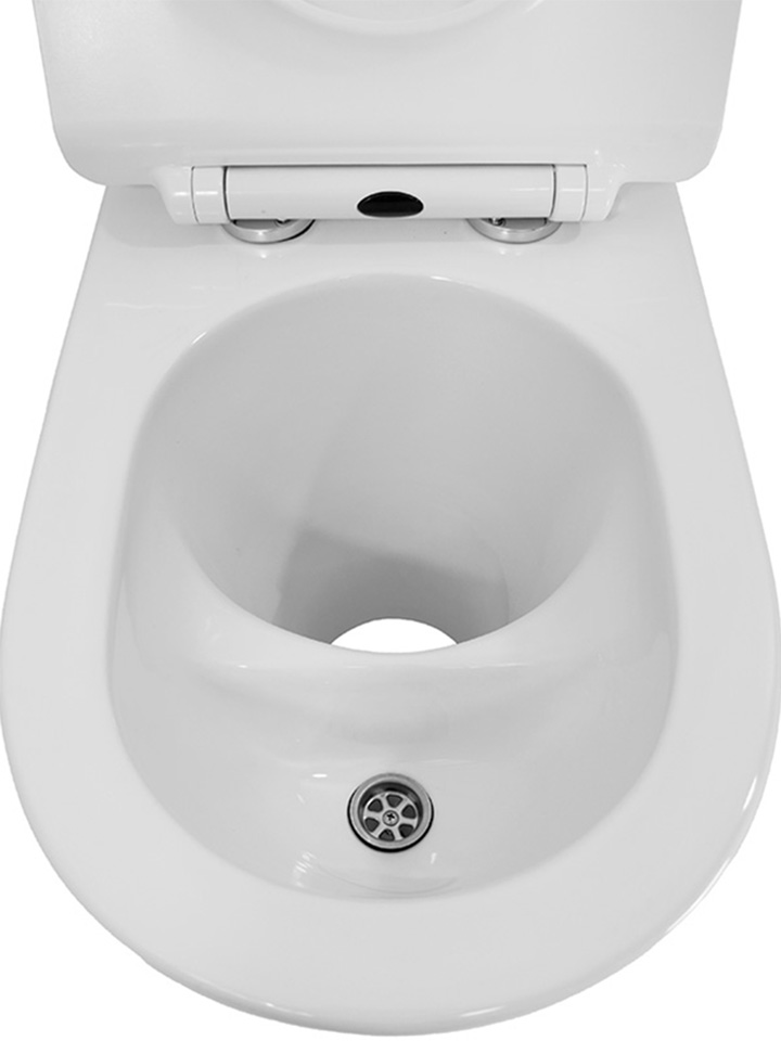 Urine diverting porcelain toilet waterless toilets composting toilets