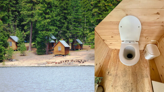 compost toilet campground