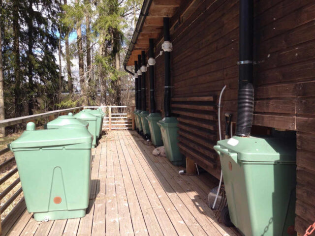 composting toilet facility execution 2