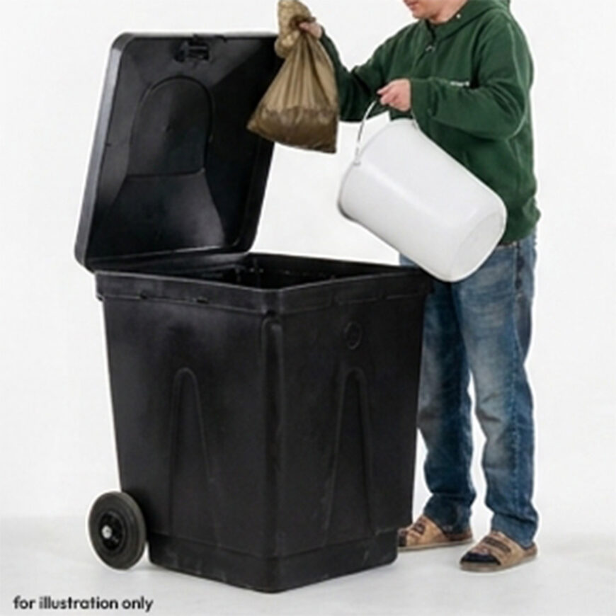 Green Toilet Waste Composter use
