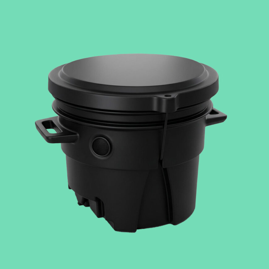 green toilet compact lux spare compost bin wts
