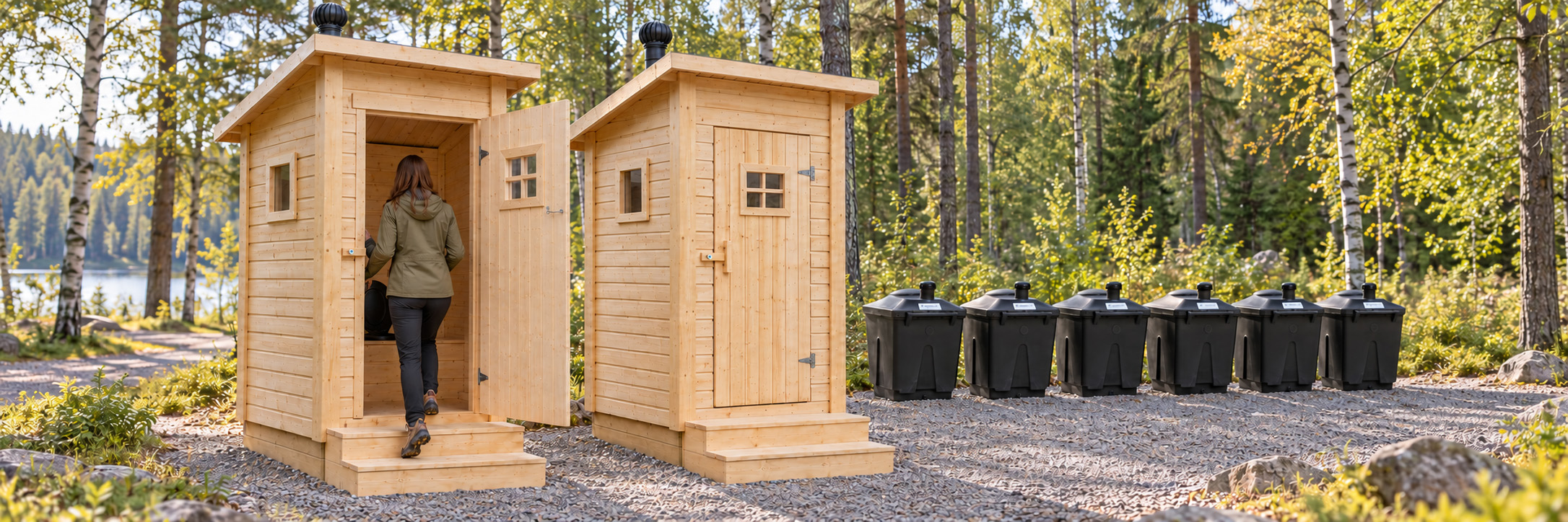 Finnish Outhouse scales to public and commercial use